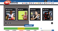 Desktop Screenshot of aflbetting.com.au